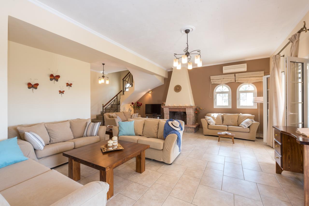 Corfu Villa Kokkini With Swimming Pool Kokkínion المظهر الخارجي الصورة
