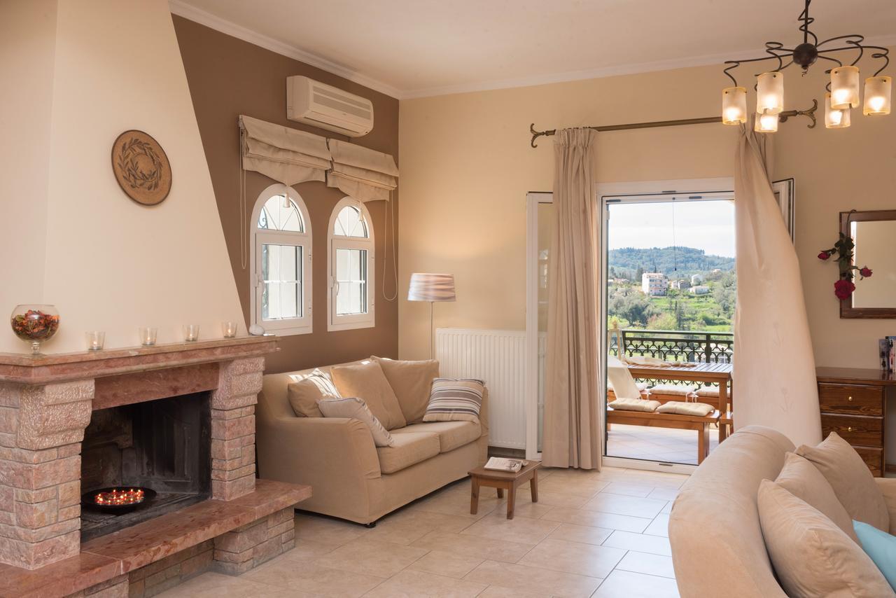 Corfu Villa Kokkini With Swimming Pool Kokkínion المظهر الخارجي الصورة