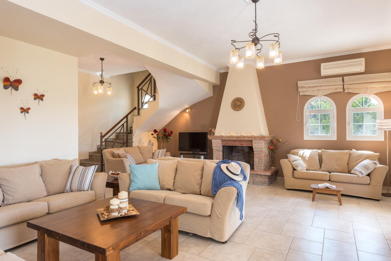Corfu Villa Kokkini With Swimming Pool Kokkínion المظهر الخارجي الصورة
