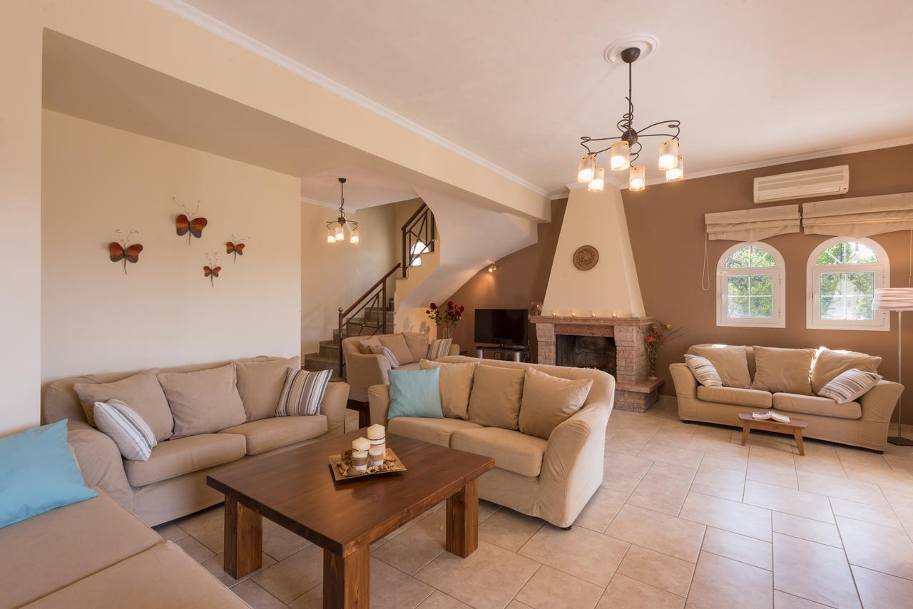 Corfu Villa Kokkini With Swimming Pool Kokkínion المظهر الخارجي الصورة